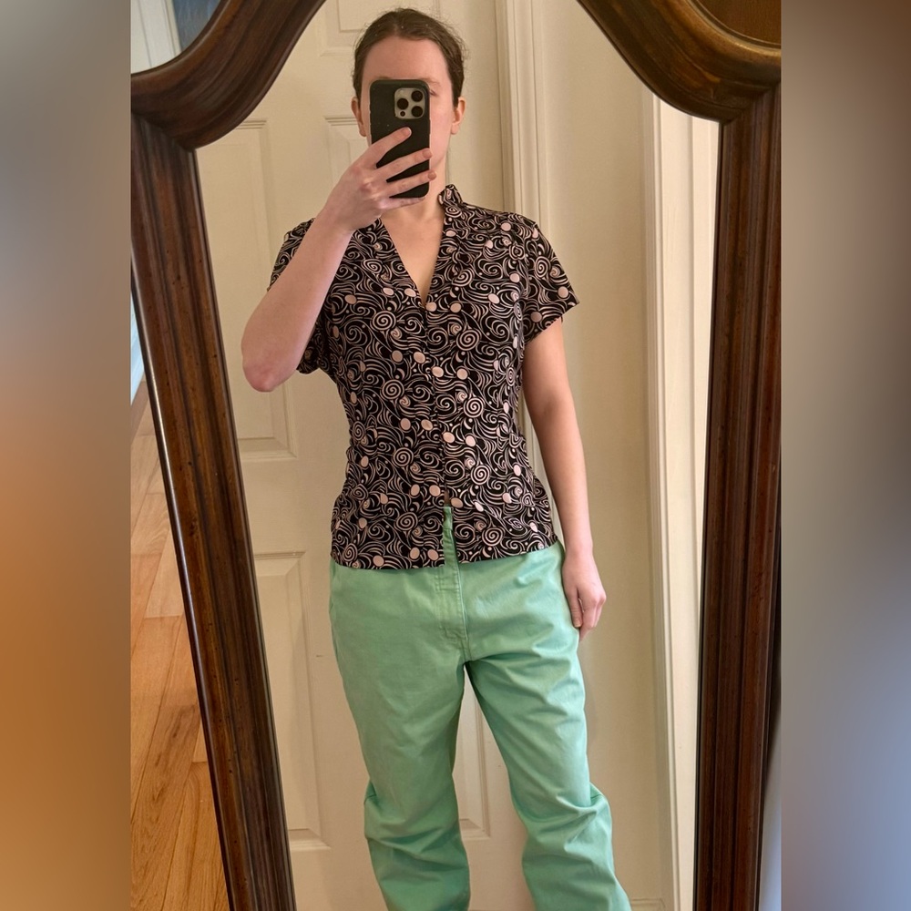 *3 for $12* Vintage Y2K Button Down